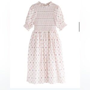 Smockingbird Ladies Winter Garden Midi Dress